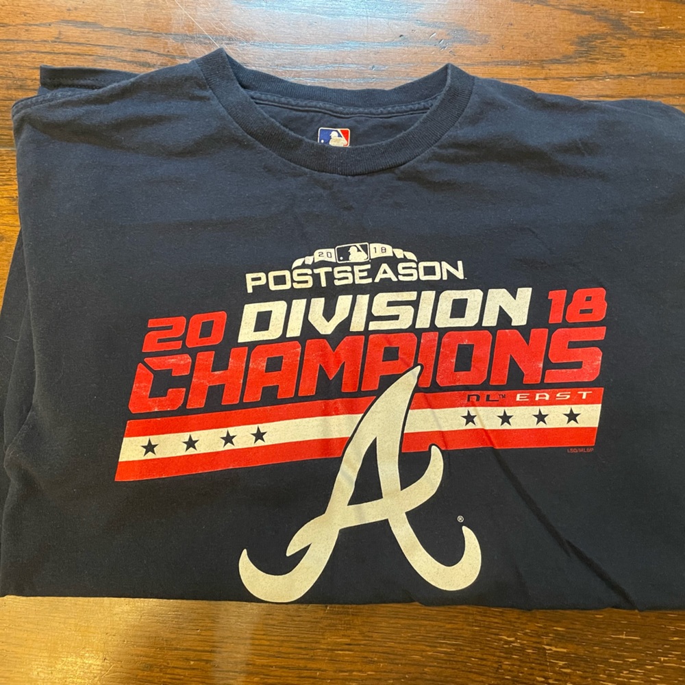 2018 Braves Division Champs T-shirt